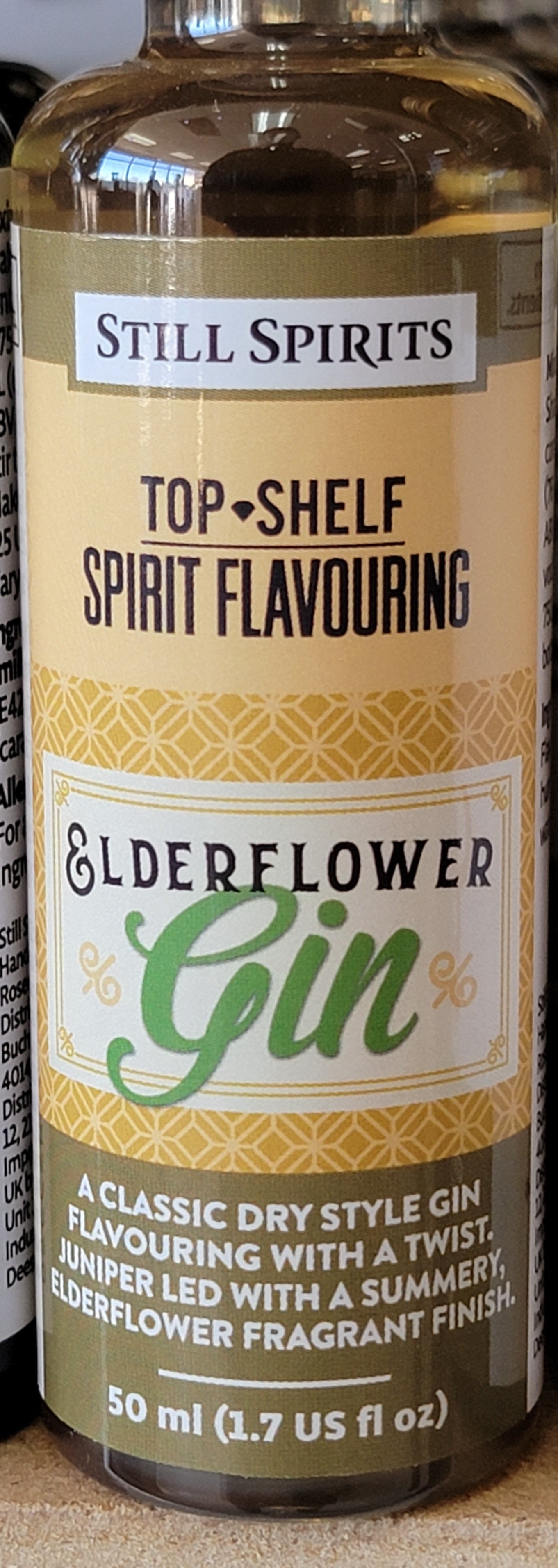 Top Shelf Elderflower Gin Flavouring