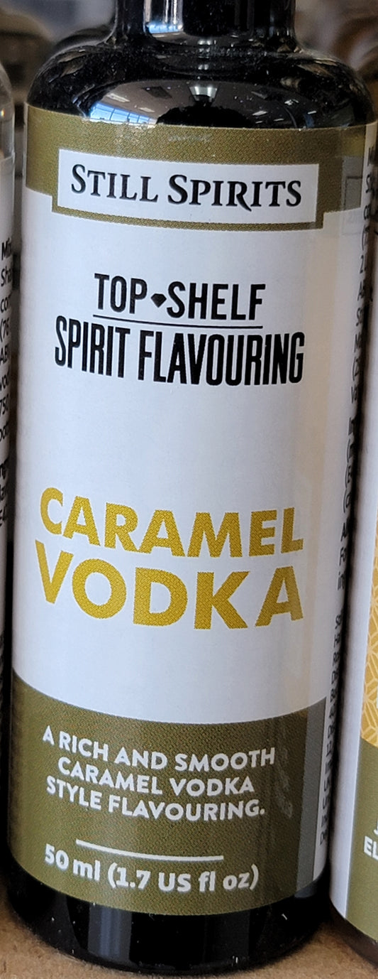 Top Shelf Caramel Vodka Flavouring