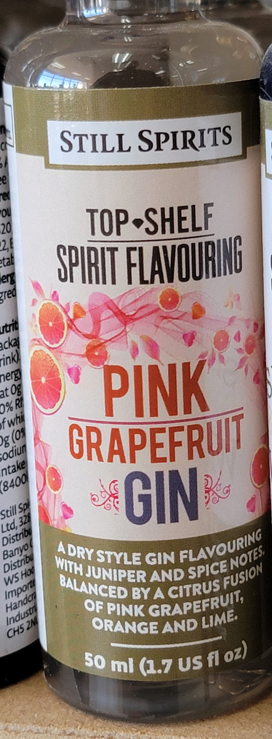 Top Shelf Pink Grapefruit Gin Flavouring