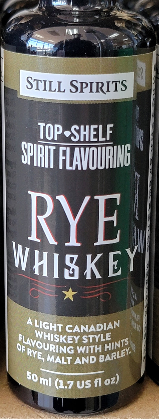 Top Shelf Rye Whiskey Flavouring